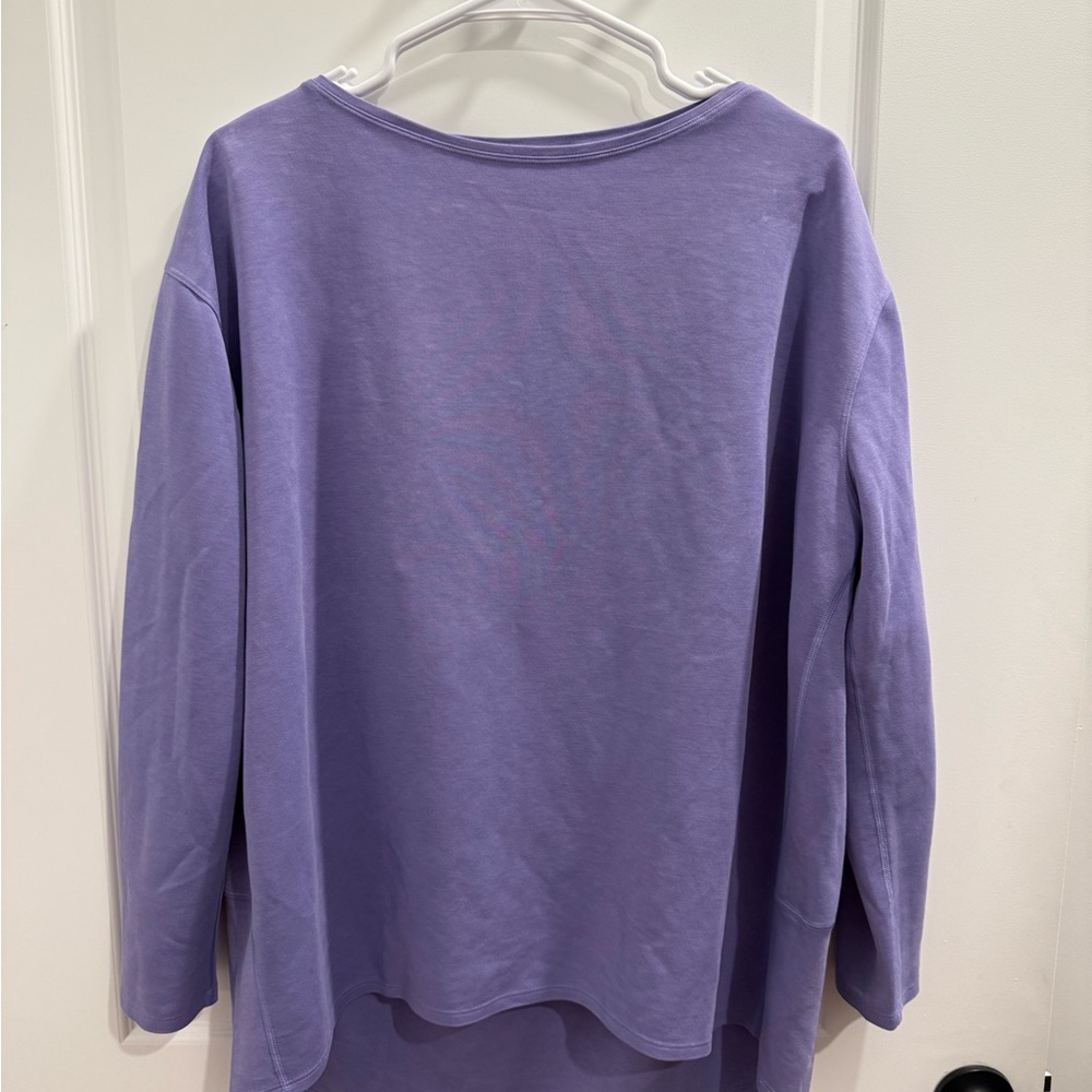 Lululemon purple long sleeve top